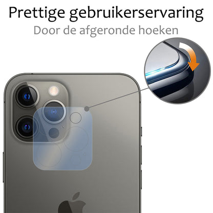 Camera screenprotector van gehard glas voor iPhone 15 Pro Max