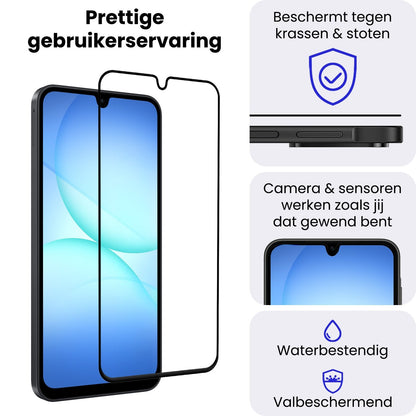Screenprotector van Gehard Glas met Volledige Schermdekking