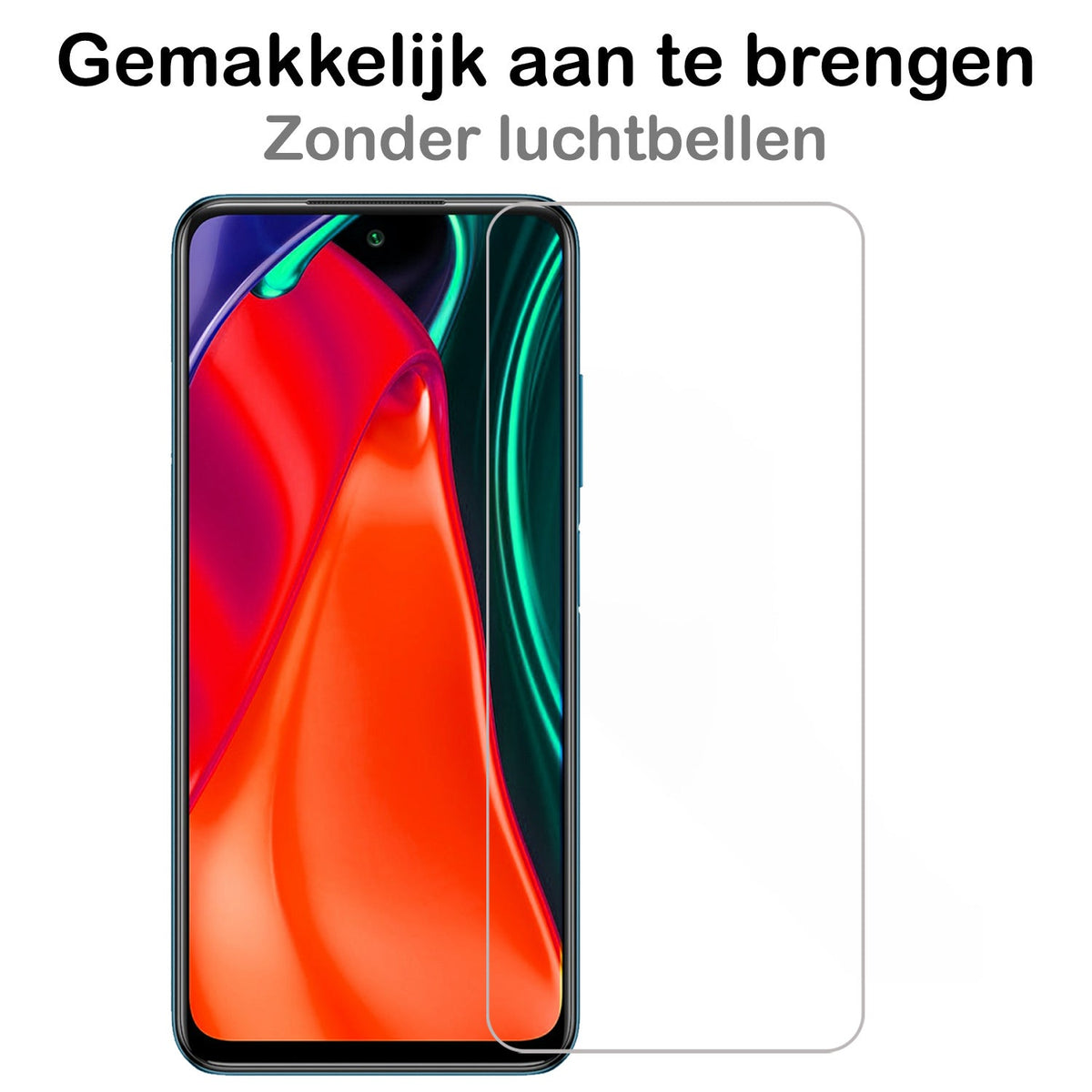 Screenprotector van gehard glas voor Poco M3 Pro