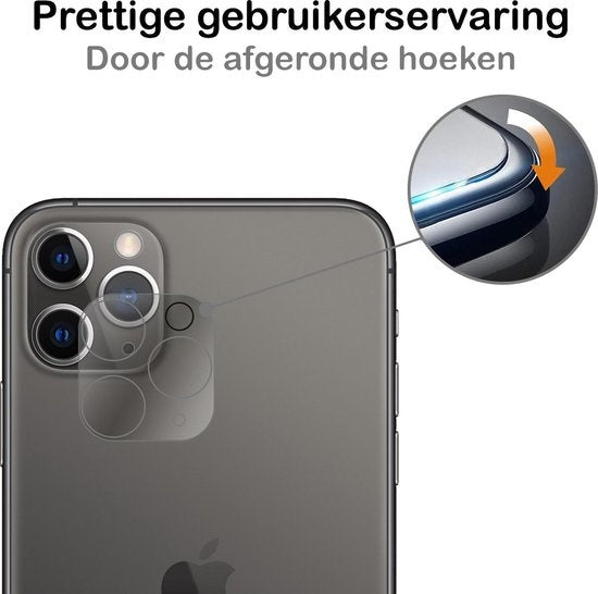 Camera screenprotector van gehard glas voor iPhone 11 Pro