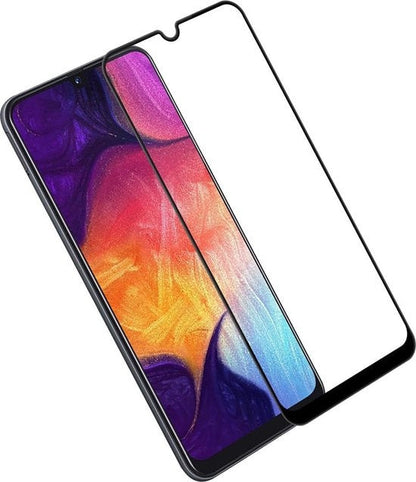 Full Screen Screenprotector van Gehard Glas Geschikt voor Samsung Galaxy A40