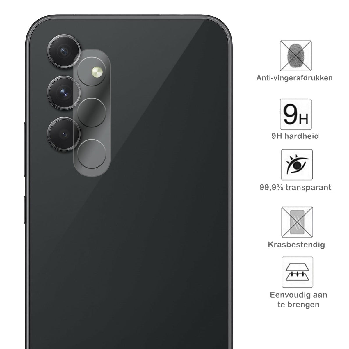 Camera Screenprotector van Gehard Glas voor Samsung Galaxy A34