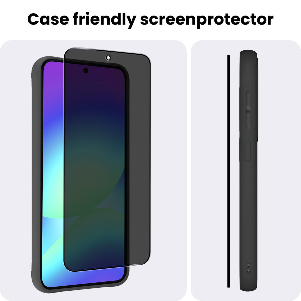 Privacy screenprotector van gehard glas voor Samsung Galaxy A56