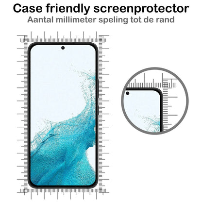 Full Screen Screenprotector van Gehard Glas voor Samsung Galaxy S22 Plus