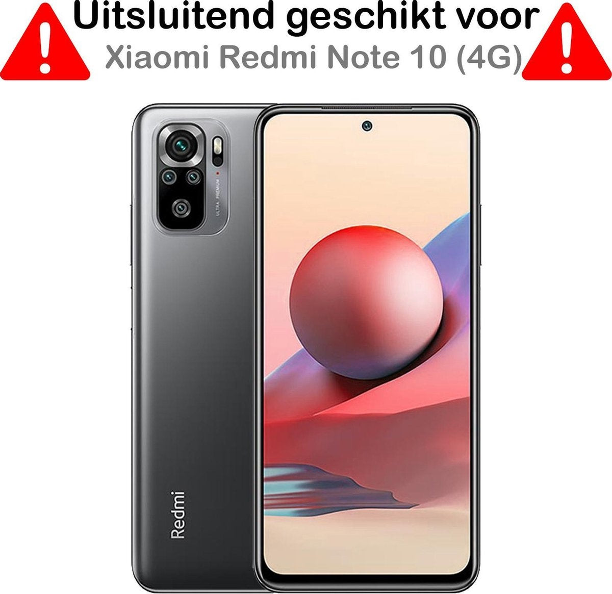 Screenprotector van gehard glas voor Xiaomi Redmi Note 10 4G