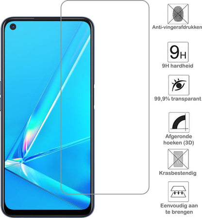 Gehard glazen screenprotector voor OPPO A72