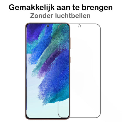 Gehard glazen screenprotector voor Samsung S21 FE