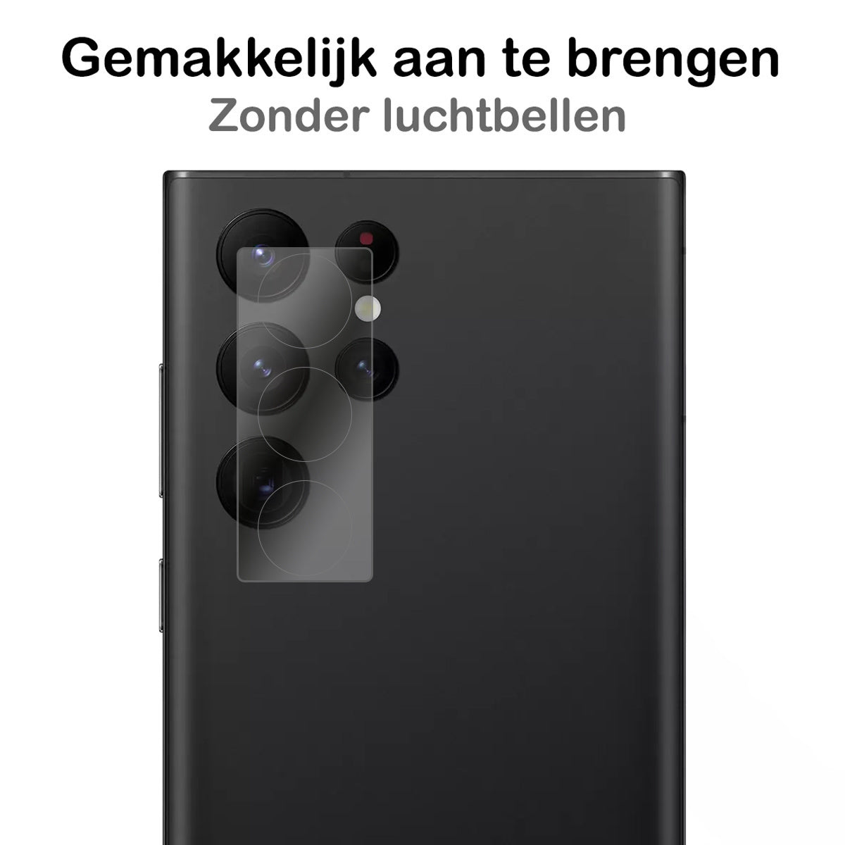 Gehard Glas Camera Screenprotector Geschikt Voor Samsung Galaxy S22 Ultra