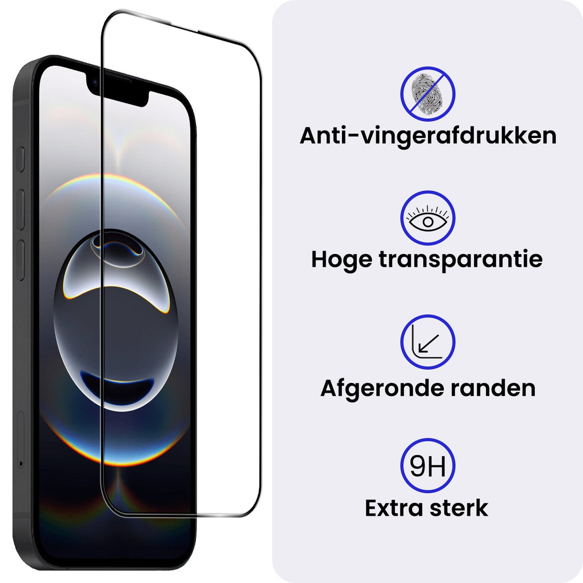 Screenprotector van gehard glas voor iPhone 16e