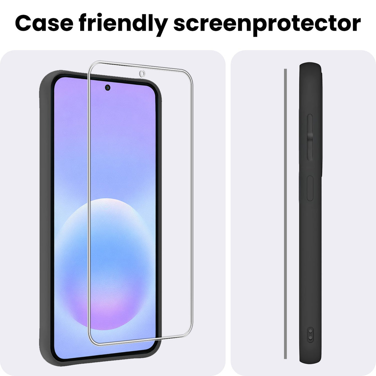 Gehard glazen screenprotector voor Samsung A57
