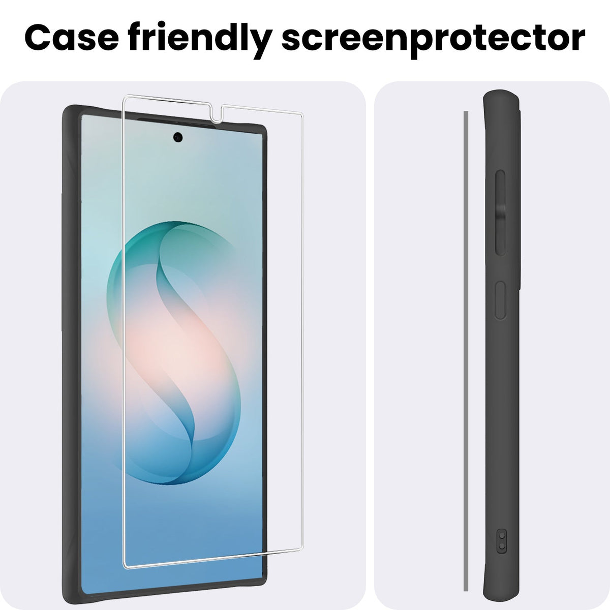 Gehard glazen screenprotector met antikraslaag