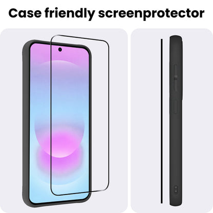 Full Screen Screenprotector van Gehard Glas Geschikt voor Samsung A37