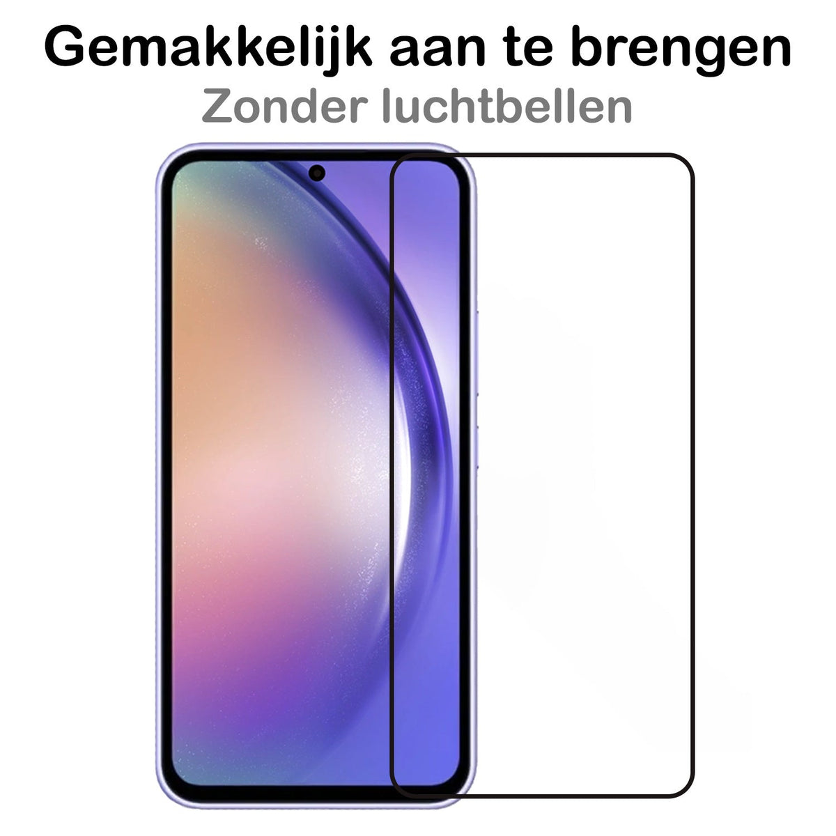 Screenprotector van Gehard Glas met Full Screen Bescherming voor Samsung Galaxy A54