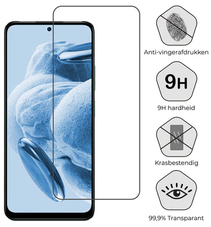 Gehard glazen screenprotector voor Xiaomi Redmi Note 12 5G