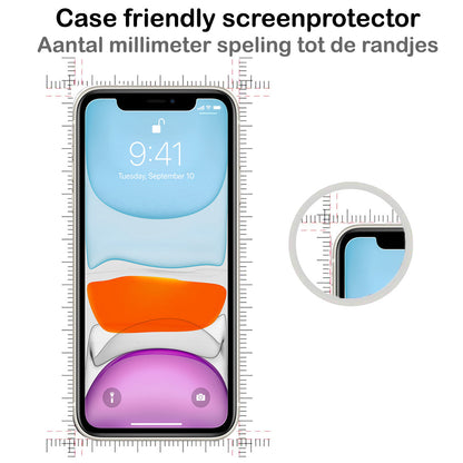 Gehard glazen screenprotector met volledige dekking voor iPhone 11 Pro