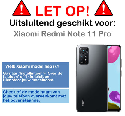 Gehard glazen screenprotector voor Xiaomi Redmi Note 11 Pro