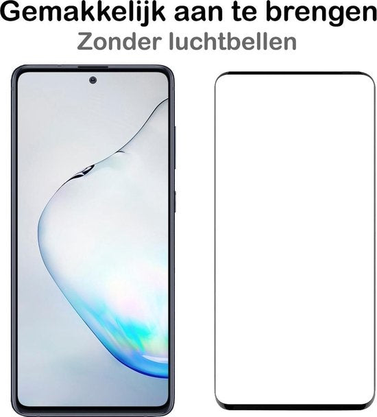 Full Screen Screenprotector Gehard Glas Samsung Galaxy Note 10 Lite