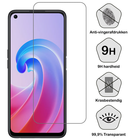 Screenprotector van gehard glas voor OPPO A76