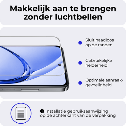 Gehard glazen screenprotector voor OPPO A80 met krasbescherming