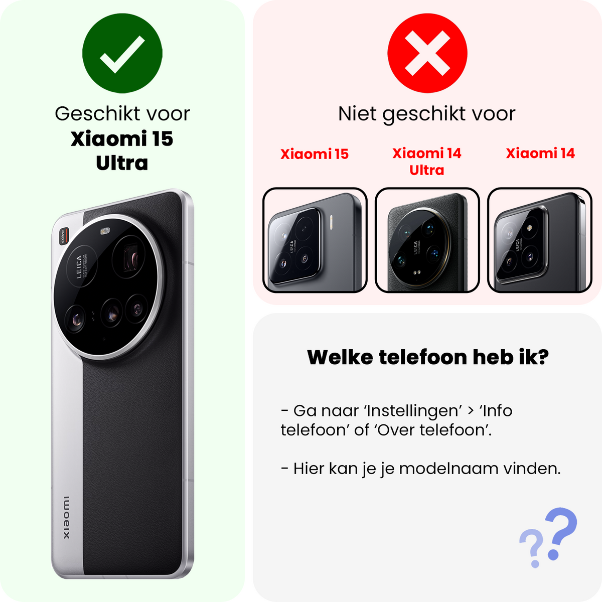 Gehard glas screenprotector voor Xiaomi 15 Ultra met zwarte randen