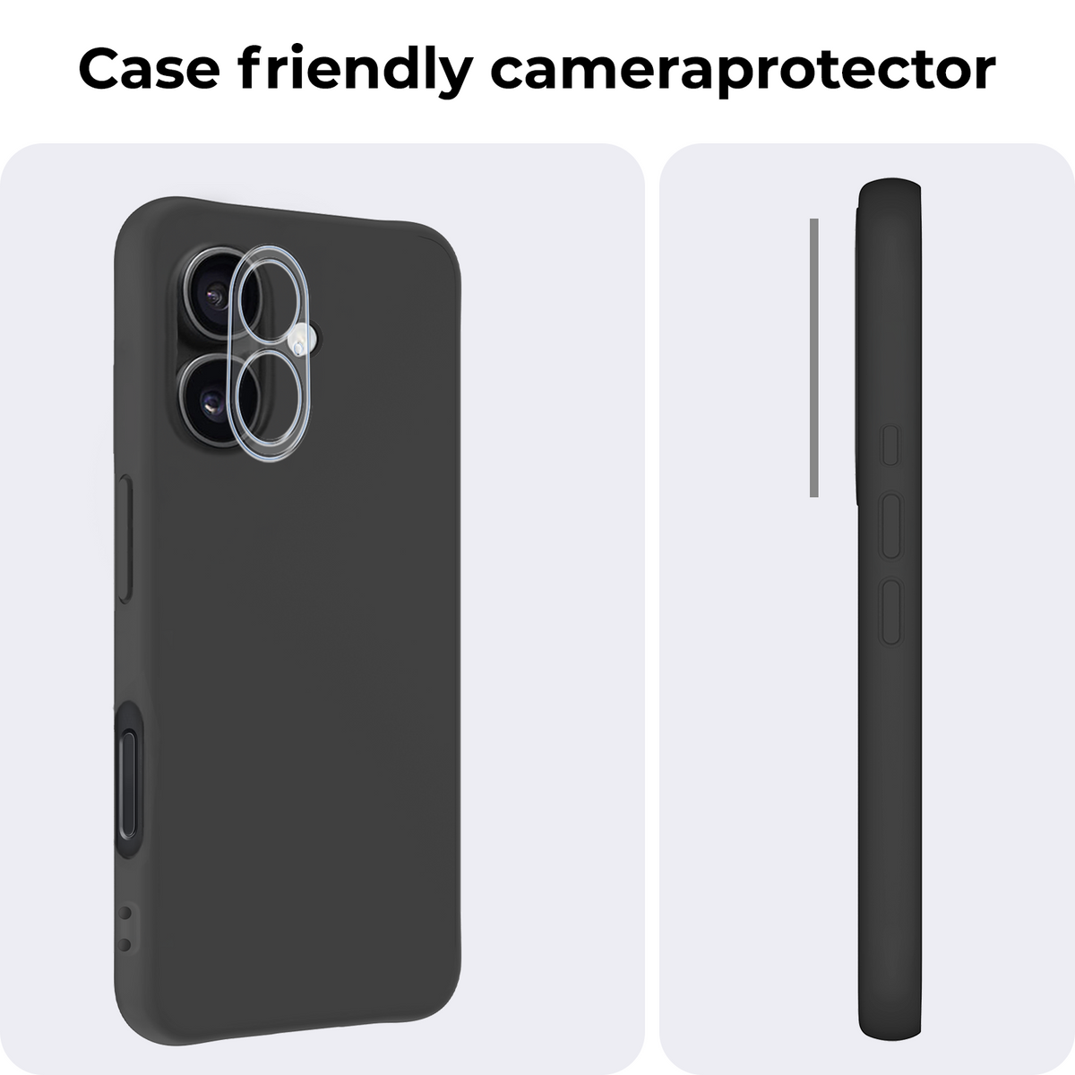 Gehard glazen camera screenprotector voor iPhone 16