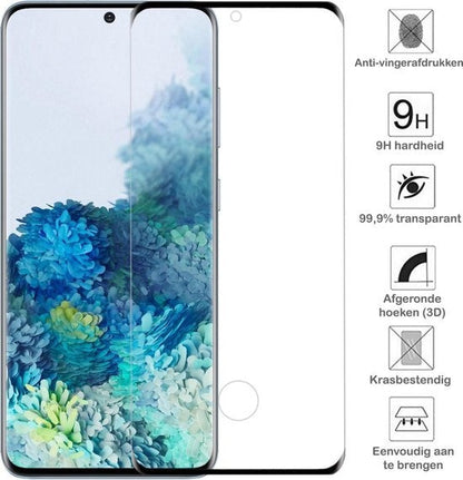 Full Screen Gehard Glas Screenprotector met Zwarte Randen