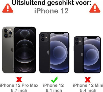 Screenprotector van gehard glas voor iPhone 12 en 12 Pro