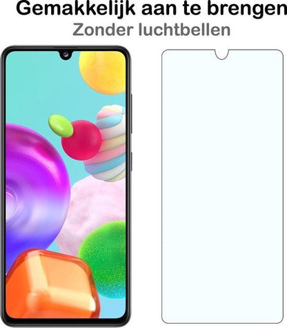 Gehard glazen screenprotector met antikraslaag voor Samsung A41