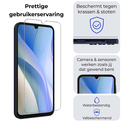 Gehard glazen screenprotector met krasbestendige laag