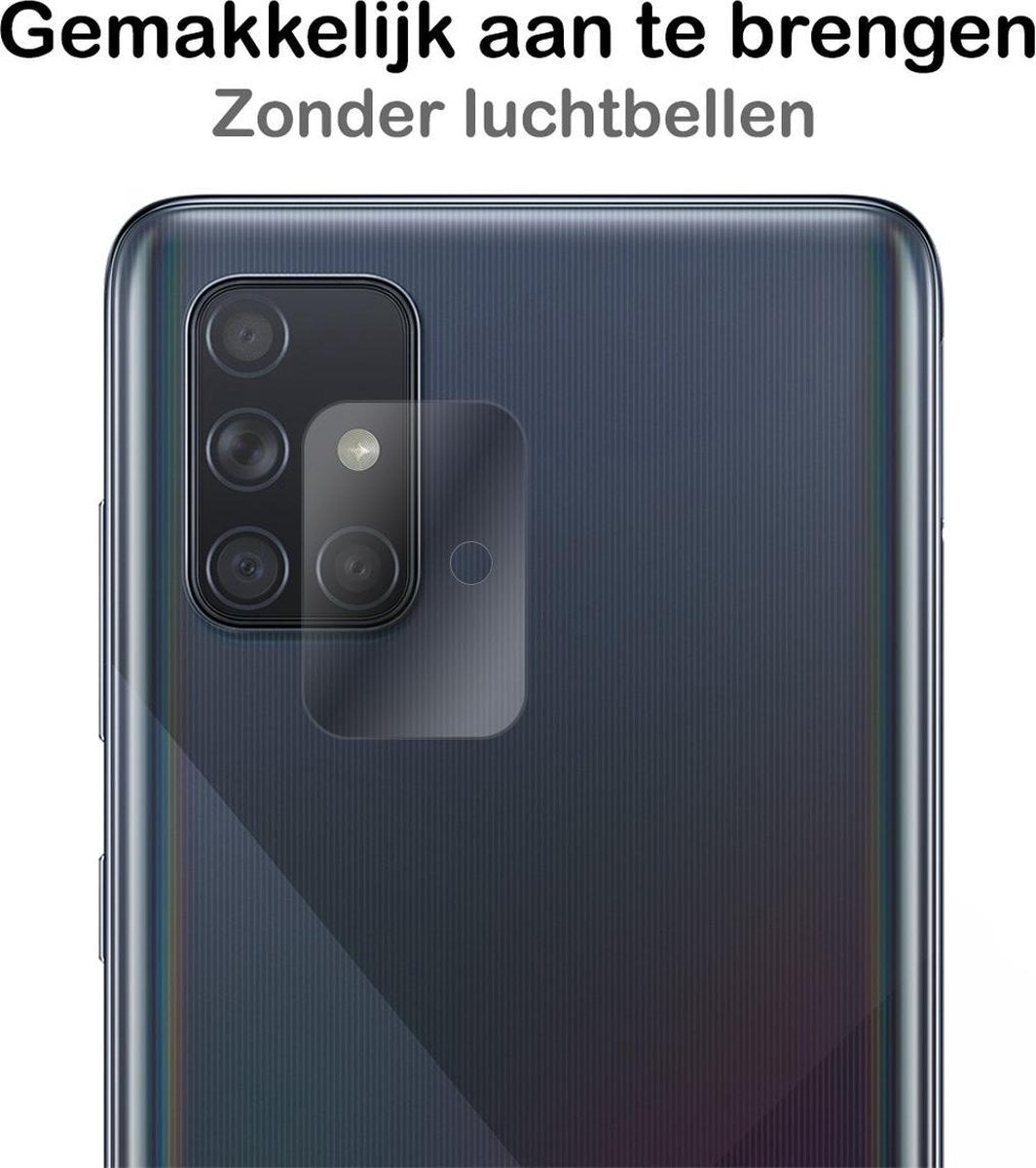 Camera Screenprotector van Gehard Glas voor Samsung Galaxy A71