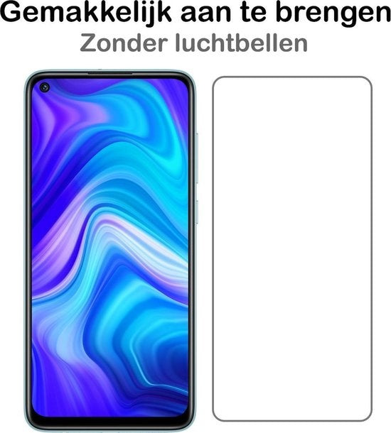 Gehard glazen screenprotector voor Xiaomi Redmi Note 9