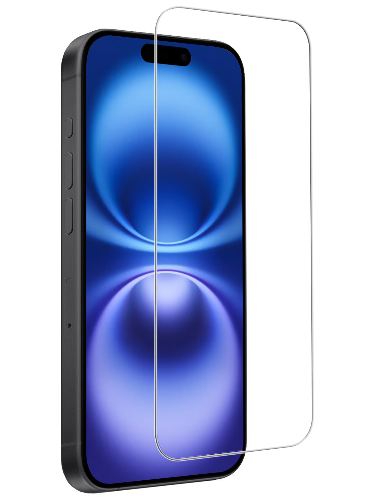 iPhone 16 Screenprotector van gehard glas met volledige dekking