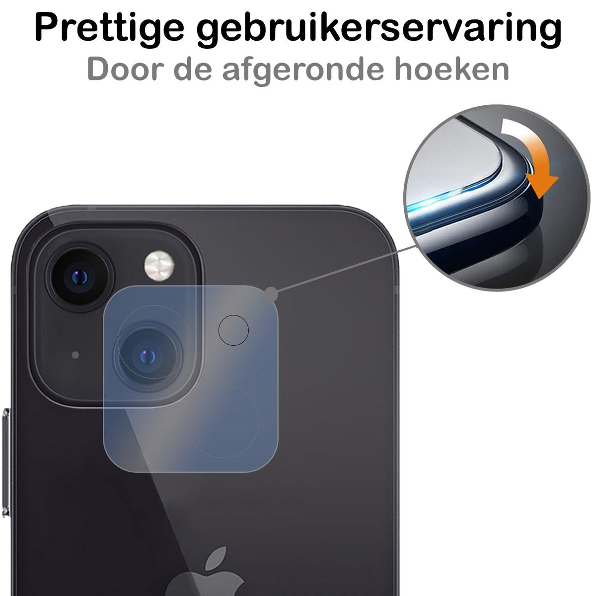 Camera screenprotector van gehard glas voor iPhone 13