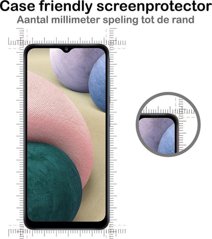 Full Screen Gehard Glas Screenprotector Geschikt Voor Samsung A12