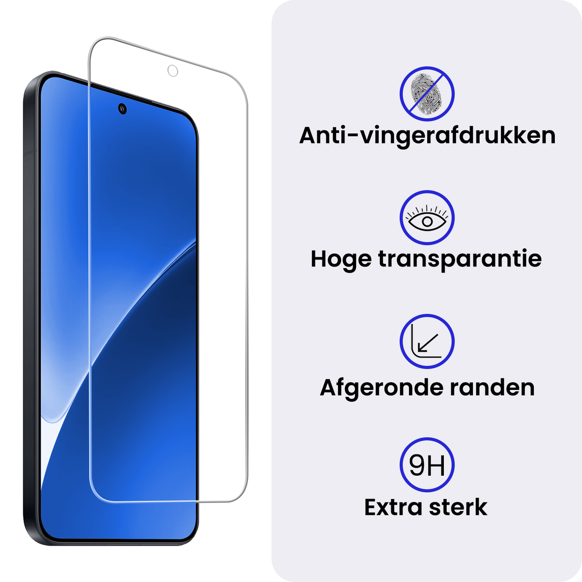 Gehard glazen screenprotector voor Xiaomi 15