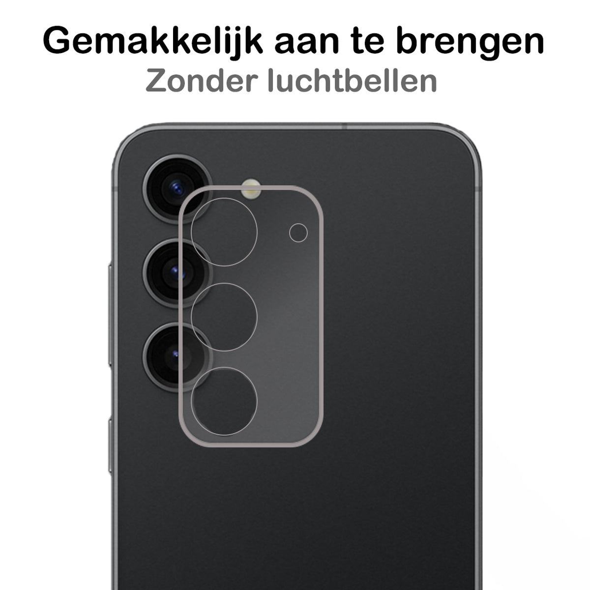 Camera Screenprotector Geschikt voor Samsung Galaxy S23 Gehard Glas