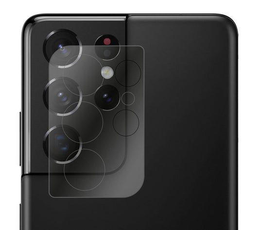 Gehard Glazen Camera Screenprotector Geschikt Voor Samsung Galaxy S21 Ultra