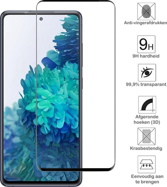 Full Screen screenprotector van gehard glas