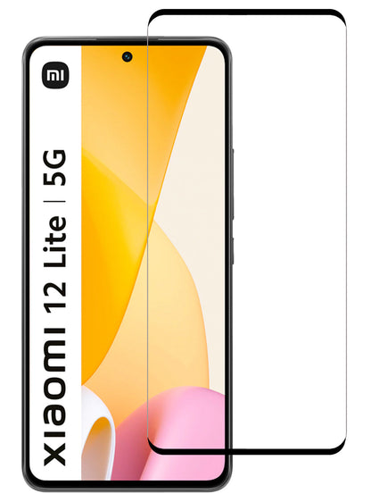 Full cover screenprotector van gehard glas voor Xiaomi 12 Lite