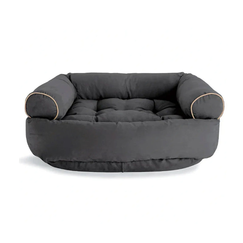 Comfortabele hondenbank met zachte bekleding