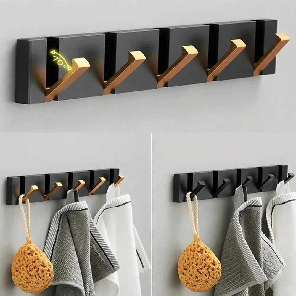Inklapbare wandhaak met minimalistisch design