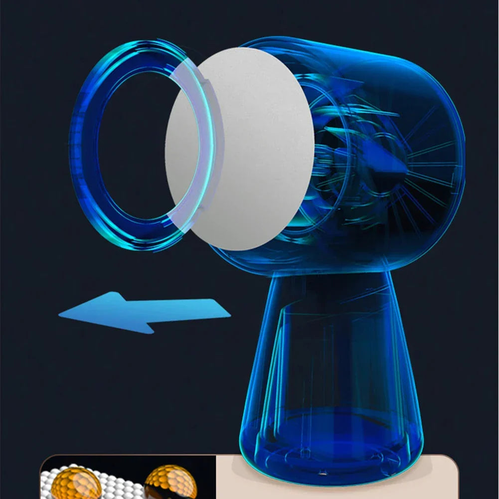 Draagbare usb keukenventilator voor gourmet en indoor bbq
