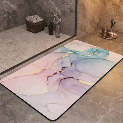 Antislip badmat met sneldrogend ontwerp
