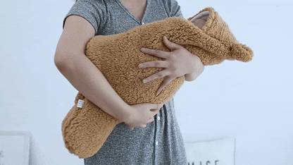 Ademende katoenen baby inbakerdoek met klittenbandsluiting