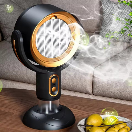 Compacte rookverdrijver met stille en energiezuinige werking