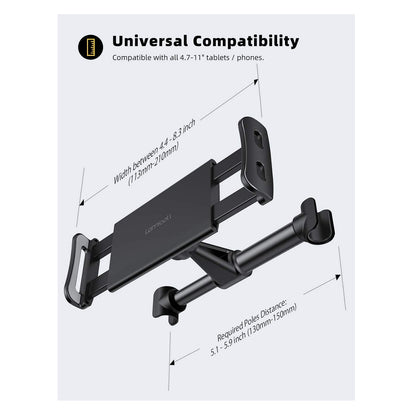 Universele tablet hoofdsteun houder voor auto