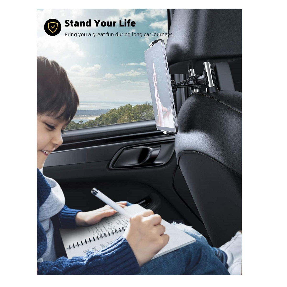 Universele tablet hoofdsteun houder voor auto