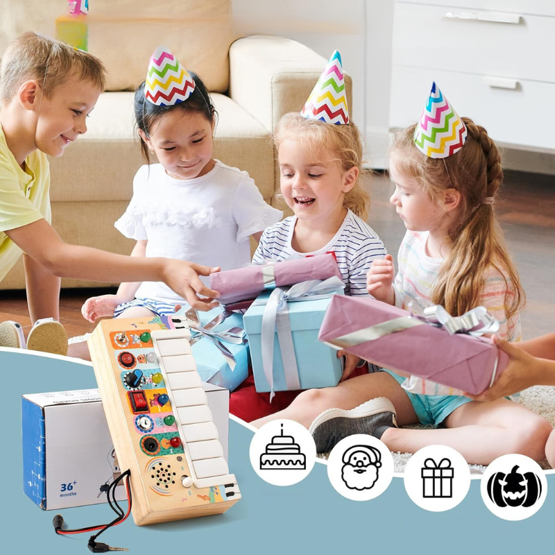 EduBini Montessori Speelset met Sensorisch Babyspeelgoed