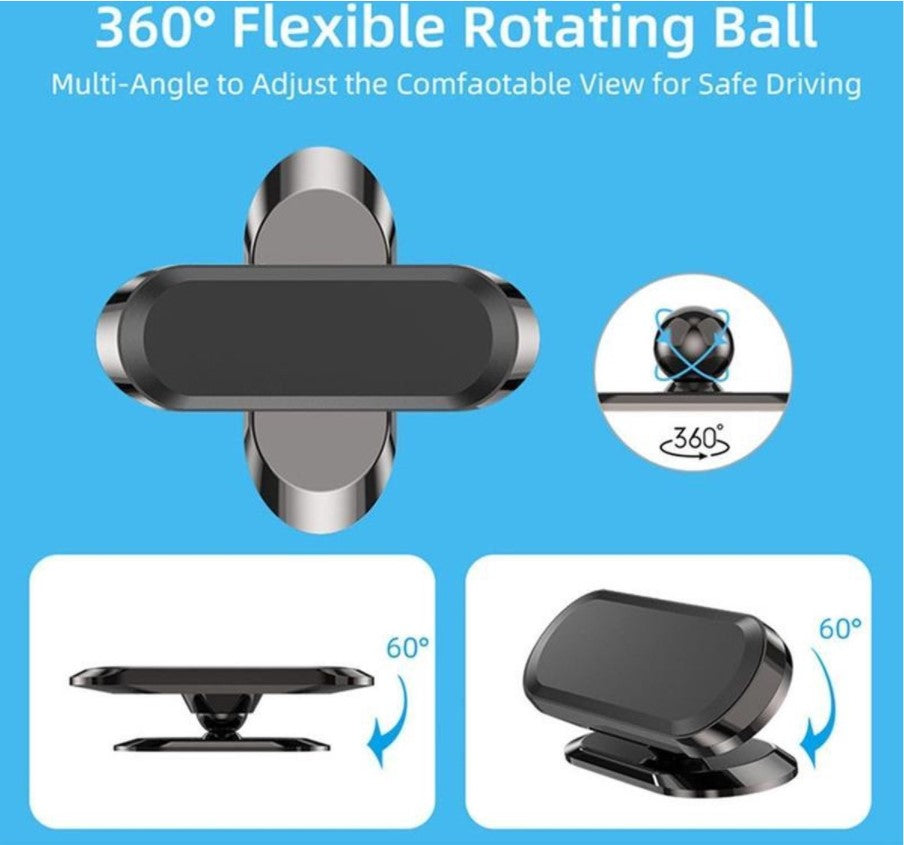 Magnetische autohouder met 360 graden rotatie
