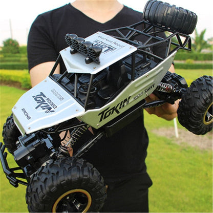 Offroad RC auto met 4WD monstertruck aandrijving